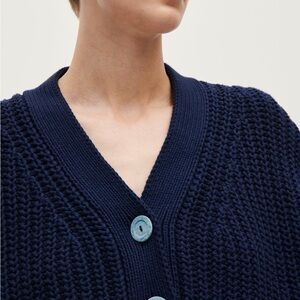 Babaa cardigan no18 navy, one size